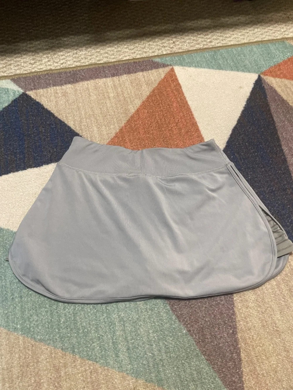 Grey tennis skirt
